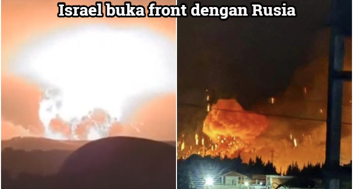 Israel Mulai Buka Front dengan Rusia, Serang Fasilitas Senjata di Suriah Milik Negeri Putin