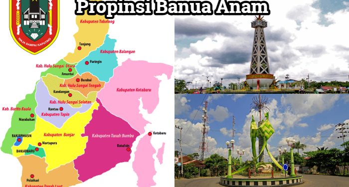 Bukan Propinsi Hulu Sungai, Tapi Propinsi Banua Anam, Ini Calon Propinsi Baru Mau Pisah dari Kalsel!