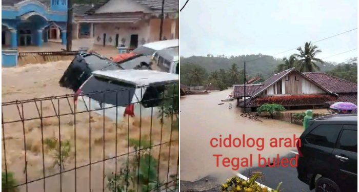 Sukabumi Berduka, Air Bah Hajar Rumah Warga! Banyak Mobil Hanyut