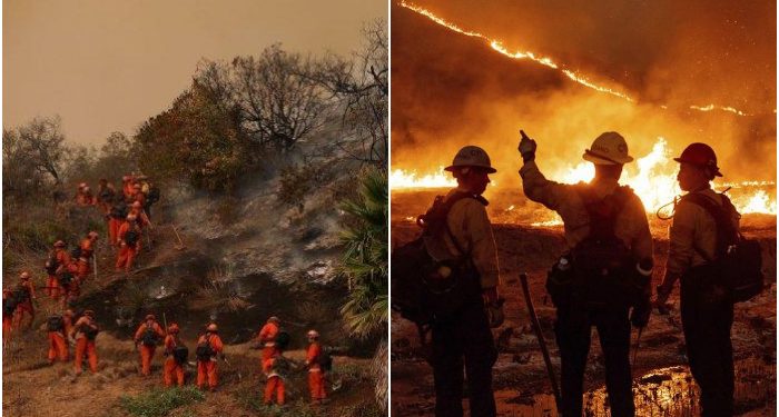 Api Masih Berkobar di Los Angeles, Napi Terpaksa di Lepaskan dan di Suruh Lakukan Ini