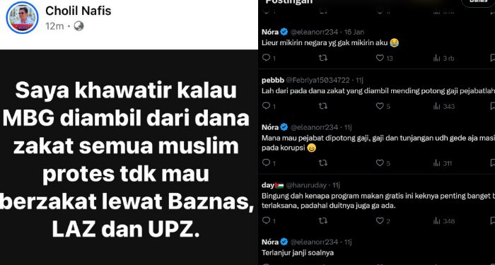 Wakil Rakyat Minta Duit Zakat dan APBD Biayai MBG, Netizen Minta Gaji Mereka Saja di Potong