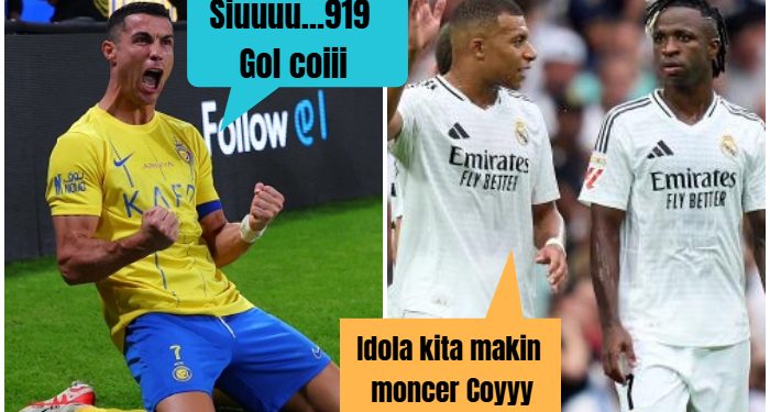 Usai Jadi Pemain Termehong Se Jagat Raya, Ronaldo Makin Moncer Cetak 2 Gol Lawan Al Khaleej Kini Golnya 919