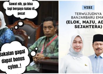 Lisa-Wartono Gagal di Lantik 20 Pebruari, MK Putuskan Kasus Pilwali Banjarbaru Lanjut!