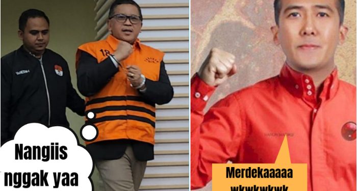 Hanya Ditampilkan Beberapa Menit, Sekjen PDIP Hasto Kristiyanto Resmi Ditahan KPK