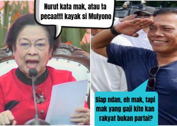 Mega Larang Kadernya Ikut Retreat, Netizen Minta Kade dari PDIP Gaji dan Anggaran ke Parpolnya!