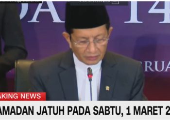 Breaking News: 1 Ramadan 1446 Hijriah Jatuh Hari Sabtu 1 Maret 2025