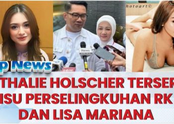 Natahlie Holscher Tiba-tiba Terseret Isu Selingkuh Lisa Mariana dan Ridwan Kamil, Sengaja Menutupi?