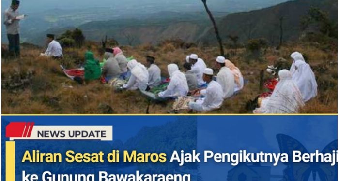 Anjay….! Masuk Surga Cukup Bayar 500 Ribu, Berhaji Bukan ke Mekkah, Aliran Sesat Petta Bau di Maros