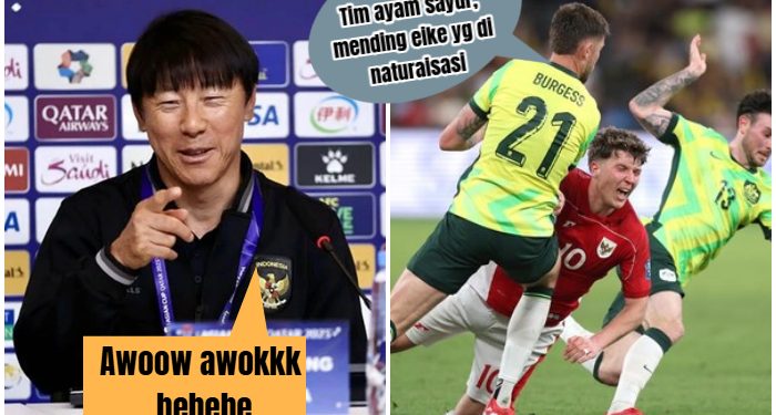 Dicukur Australia 5-1, Nama Shin Tae young Bergema di Sydney Football Stadium