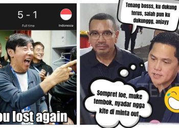 Imbas Kalah Telak 5-1, Erick dan Arya Sinulingga Diminta Out dari PSSI dan Kluivert di Pecat!