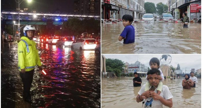 Bekasi Makin Tenggelam, Kini Giliran Jakarta Malam Ini di Landa Banjir Parah!