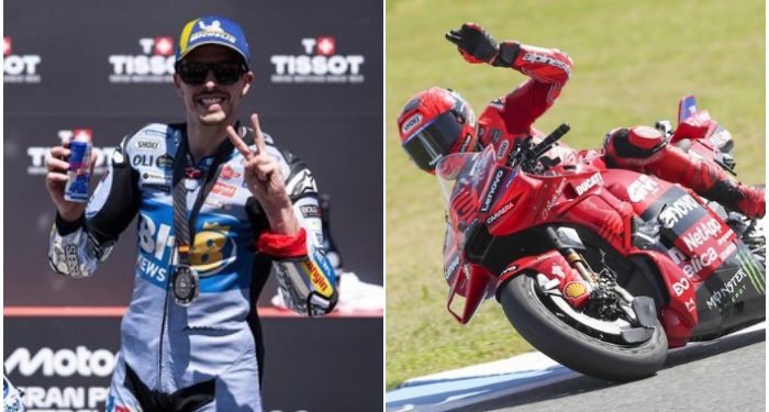 Sempat Saling Senggol Vs Bagnaia, Marc Marquez Crash, Tapi Sang Adik yang Jawaranya!