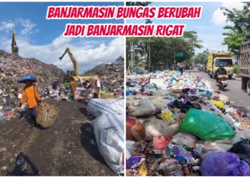Banjarmasin Makin Kotor dan Bau, Darurat Sampah!
