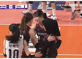 Yess….! Red Sparks Lagi-lagi Perpanjang Nafas, Set Ke Empat Menang 25-19 Atas Pink Spiders!