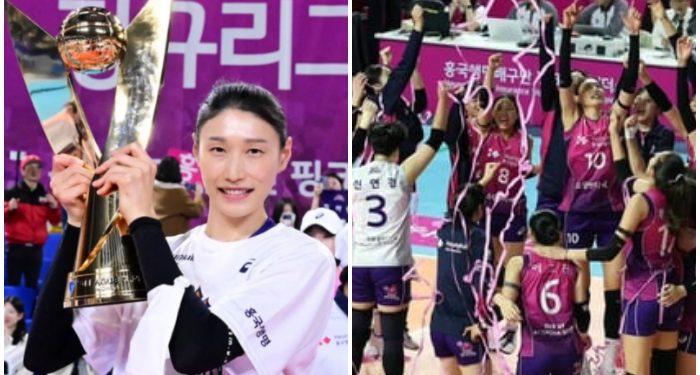 Akhirnya Pink Spiders Juara Liga Volly Korea, Menang di Set Penentuan 15-13 Atas Red Sparks