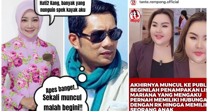 Terkenal Dandy dan Maskulin, Selera Ridwan Kamil Jadi Pertanyaan Usai Lisa Mariana Muncul ke Publik
