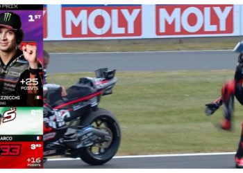 MotoGP British 2025: Quartararo Apes, Pecco Crash, Marc Marquez dan Morbidelli Sengit Sampa Finish