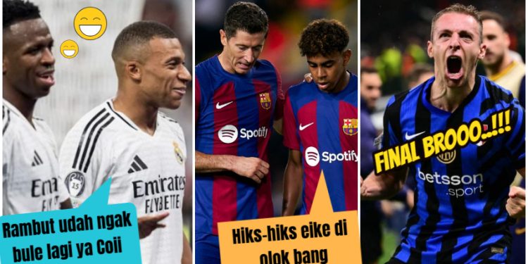 Seru Hingga Akhir, Inter Milan Sukses Jungkalkan Barcelona 4-3 Agregat 7-6