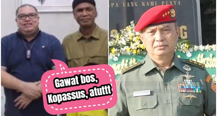 Jubir GRIB Razman Arif dan Hercules Diam Di Ejek dan di Maki Jenderal Kopassus Ini