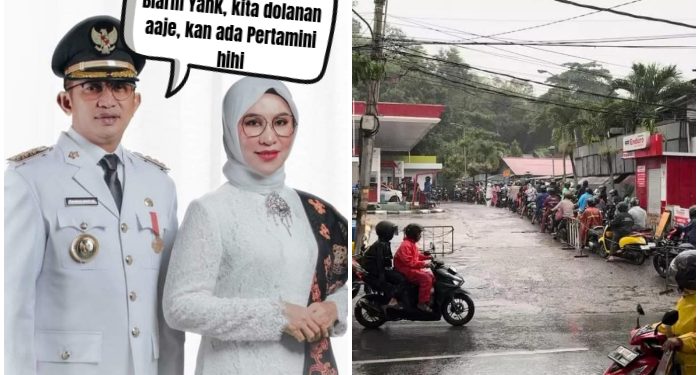 Anjrit, Warga Balikpapan Menjerit BBM Langka, Wali Kota nya Dolanan ke Negeri Raja Charles