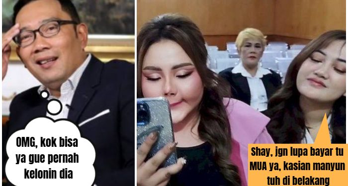 Lisa Mariana Tak Kapok Tampil Cuantiiiik, Pakai Baju Heboh Lagi di Sidang Buat RK?