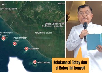 Mantan Wapres JK Nilai Kelakuan Mendagri Tito dan Gubsu Bobby Konyol dan Bikin Masalah Baru!