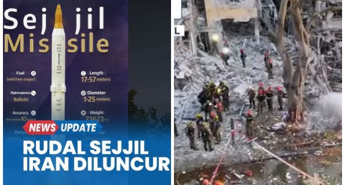 Iran Mulai Perlihatkan Kekuatan yang Seesugguhnya, Pertama Kali Rudal Sejjil di Kirim ke Israel