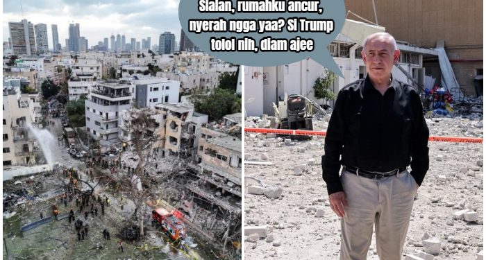 Iran Tetap Gempur Israel yang Berkaok-kaok Minta Bantuan AS, Berhenti Bombardir Tel Aviv, Ini Caranya..?