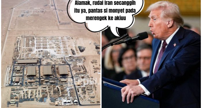 Iran Cueki Anjuran Donald Trump Untuk Gencatan Senjata! Tetap Bidik Israel dan Pangkalan Militer AS