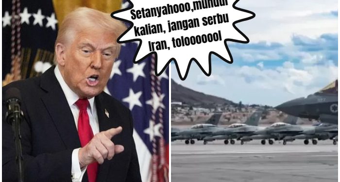 Donald Trump Damprat Israel, Gara-gara Ingin Bom Iran Lagi