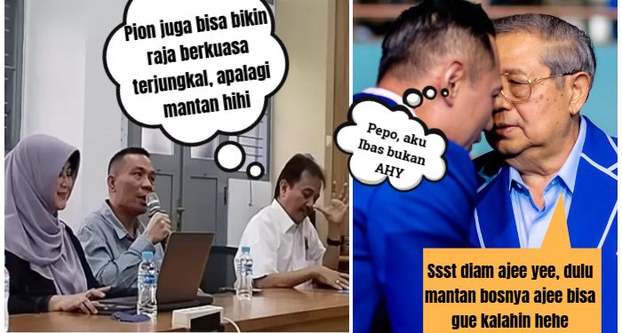 Jokowi Tuding Roy Suryo Cs Pion, Dalangnya Mengarah ke AHY dan SBY, Ini Alasannya!