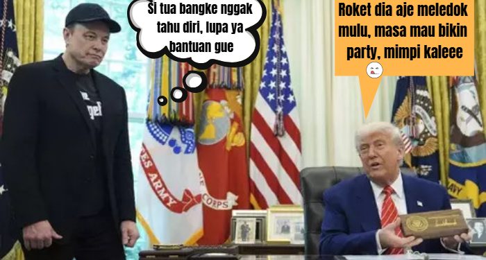 Elon Musk Terang Benderang Tantang Donald Trump, UU Kontroversial di Sahkan Partai Amerika Berdiri!