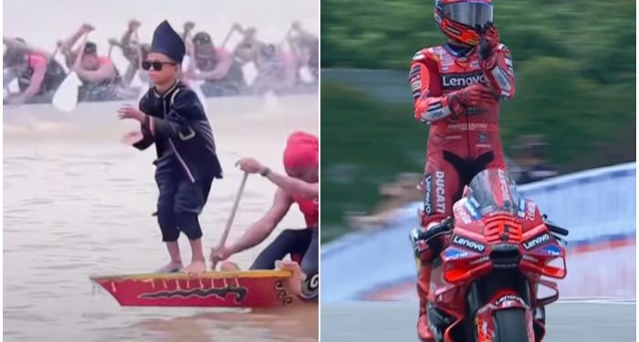 MotoGP Jerman: Bergaya “Aura Farming” Marc Marquez Juara Mudah, Rivalnya Bertumbangan