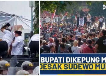 Di Geruduk Pendemo DPRD Pati Bentuk Pansus Pemakzulan Sudewo dari Jabatannya Sebagai Bupati