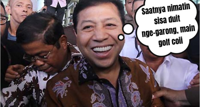 Setya Novanto ‘Papa Minta Saham’ Garong e-KTP 2,5 Triliun Bebas! Bisa Kembali Ke Politik Tahun 2031