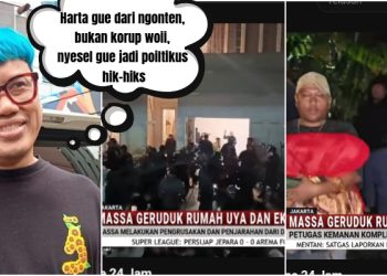 Setelah Rumah Sahroni dan Eko Patrio, Rumah Uya Kuya Juga di Jarah