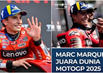 Beri ‘Hadiah’ Buat Bagnaia, Marc Marquez Tetap Kunci Gelar Jurdun ke 9 di Jepang, Samai Rekor Rossi!