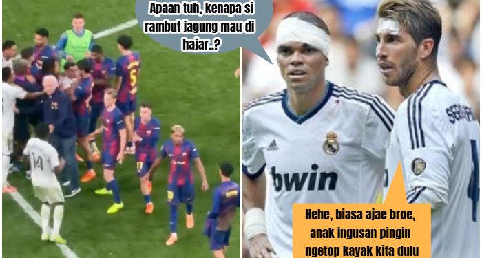 Real Madrid Bikin Barcelona Keok 2-1, Tapi Gara-gara Yamal Hampir Saja Keributan Terjadi