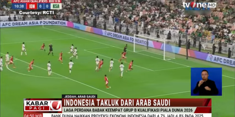 Setelah Drama Penalti dan Kartu Merah, Indonesia Keok 3-2 Lawan Arab Saudi