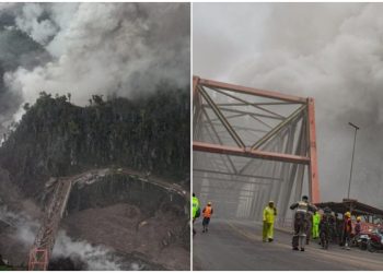 Letusan Dahsyat Gunung Semeru Terus Bergema yang Terdampak Sampai 7 Kilometeran
