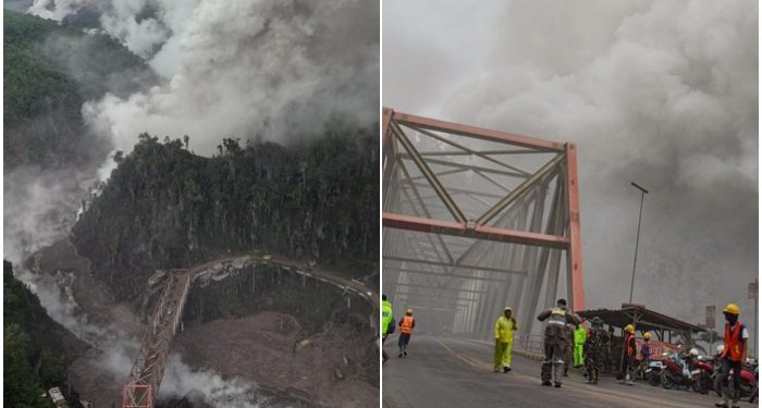 Letusan Dahsyat Gunung Semeru Terus Bergema yang Terdampak Sampai 7 Kilometeran