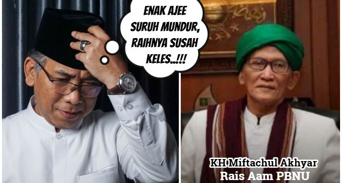 ‘Keenakan’ Jadi Ketum KH Yahya Cholil Satquf Ogah Dipecat Syuriah PBNU
