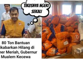 Di Saat Rakyat Aceh Butuh Pangan, 80 Ton Logistik Lenyap, Siapa yang Nyuri?