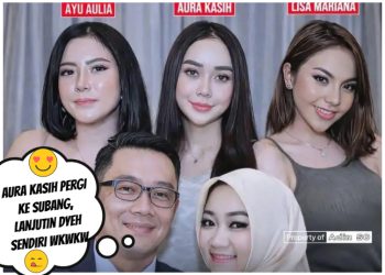 Ridwan Kamil Sering Selipkan Nama Aura Kasih Dalam Pantunnya, Kode…Tapi Netizen Belum Curiga!