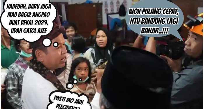 Gubernur KDM Sibuk Pencitraan di Sumatera, Bandung Barat Diterjang Banjir Bandang