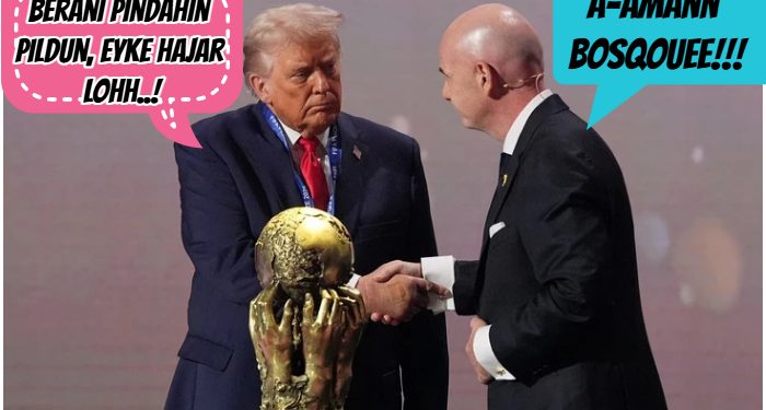 Akibat Donald Trump Terlalu Angkuh dan Sombong, FIFA di Desak Pindahkan Pildun 2026 ke Inggris