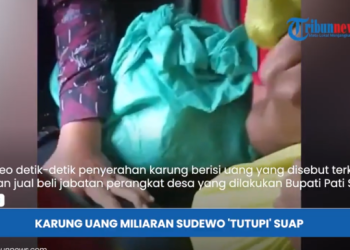 Karung Berisi Duit Bukti Suap Bupati Pati Sudewo