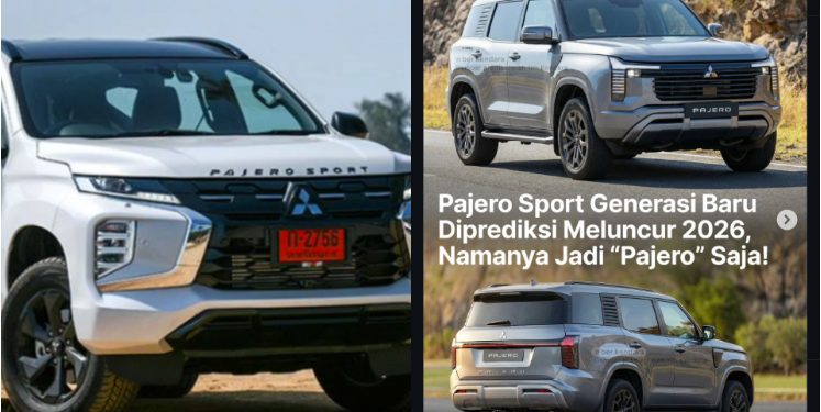 Pajero Sport Bakal Ganti Baju Jadi Mitsubhisi Pajero!