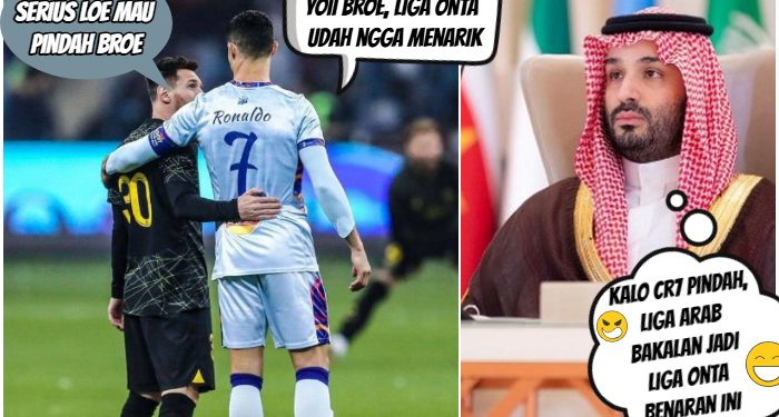 CR7 dan Messi Bukan Mimpi Satu Tim, Jengkel dengan Liga Arab CR7 Minta Agen Jajaki Pindah ke Miami