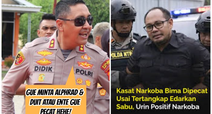 Modus Kapolres Bima AKBP Didik PK Minta Alphard, Tekan Kasat Narkoba Atau di Copot!